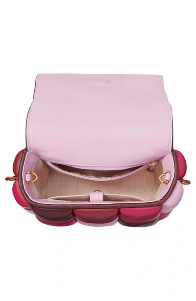 Shop Kate Spade Boxxy Smooth Leather Large Crossbody Bag In Renaissance Rose Multi