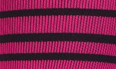 Shop Memoi Gradient Stripe Performance Compression Socks In Electric Pink