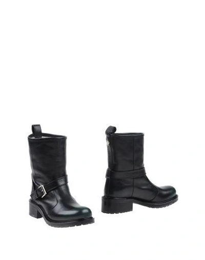 Shop Dsquared2 Ankle Boots In Dark Green