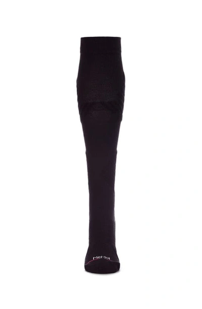 Memoi Women's Ultra Tech Knee High Socks In Black