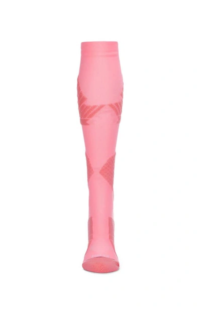 Memoi Women's Ultra Tech Knee High Socks In Electric Pink