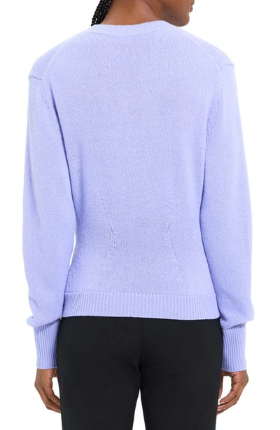Shop Theory Curvy Fit Cashmere Sweater In Grotto