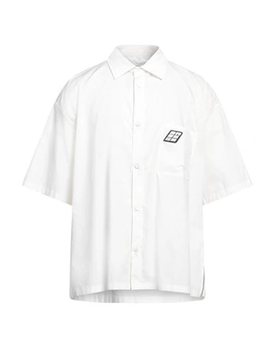 Shop Ambush Man Shirt Off White Size M Cotton