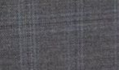 Shop Canali Siena Plaid Regular Fit Wool Suit In Grey