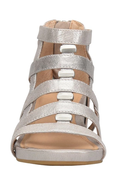 Söfft Rio Ii Strappy Wedge Sandal In Anthracite