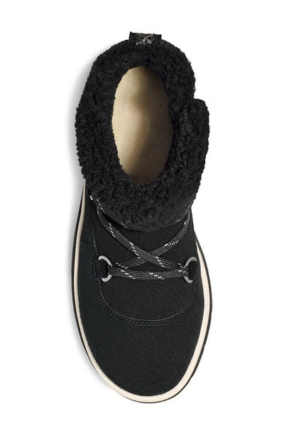 Shop Ugg Lakesider Heritage Waterproof Sneaker Boot In Black