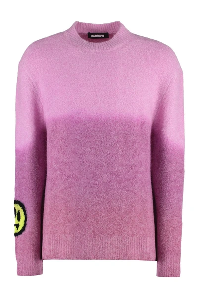 Shop Barrow Gradient Effect Sweater In Pink