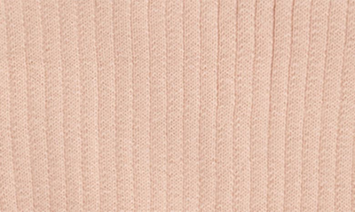 Feltman Brothers Ruffled Yoke Rib Footie & Bonnet Set In Blush