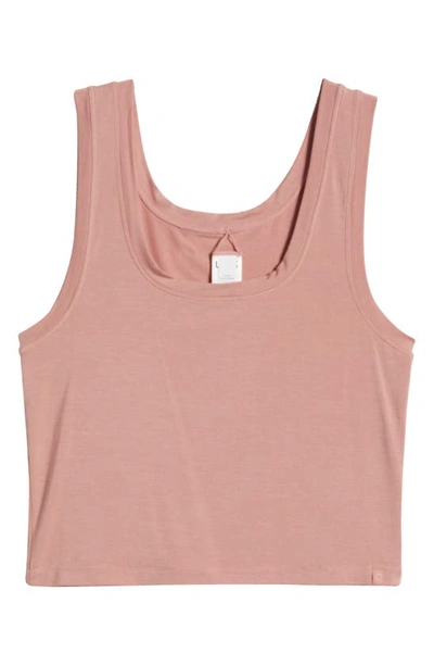 Shop Ugg Adrianne Crop Tank In Blush