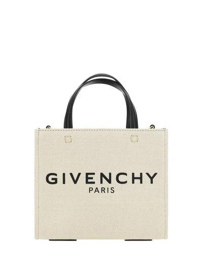 Shop Givenchy Handbags In Beige/black