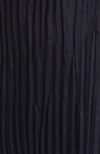 Shop Eileen Fisher Scoop Neck Midi Dress In Black