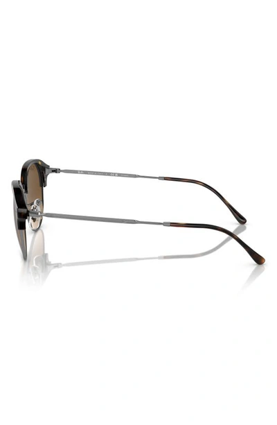 Shop Ray Ban Ray-ban Rb4429 53mm Gradient Polarized Sunglasses In Havana