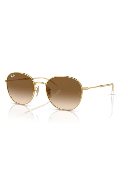 Shop Ray Ban 55mm Gradient Phantos Sunglasses In Gold Flash