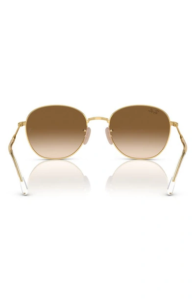 Shop Ray Ban 55mm Gradient Phantos Sunglasses In Gold Flash