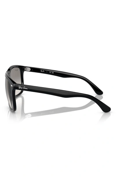 Shop Ray Ban Boyfriend Two 60mm Gradient Square Sunglasses In Black