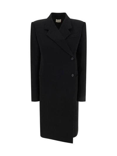 Shop Khaite Coats In Black
