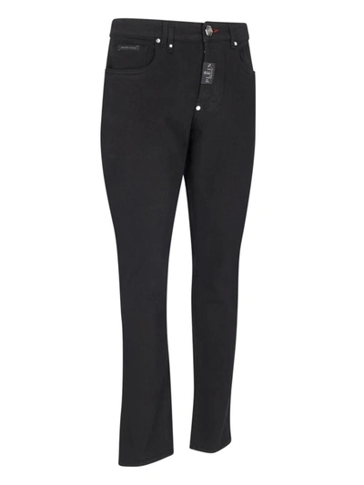 Shop Philipp Plein Jeans In Black