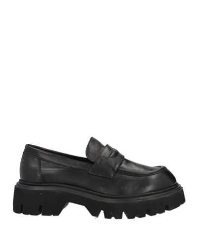 Shop Poesie Veneziane Woman Loafers Black Size 8 Soft Leather