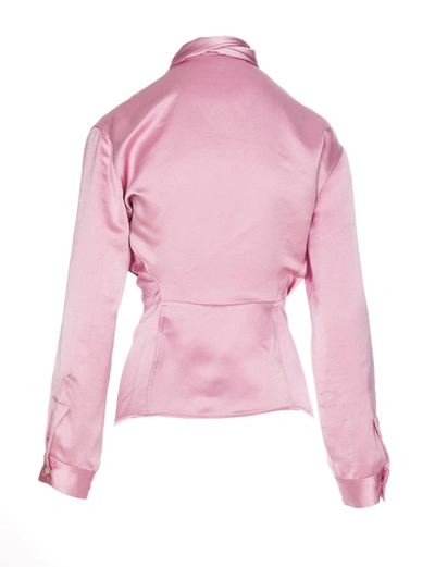 Shop Victoria Beckham Shirts In Pink
