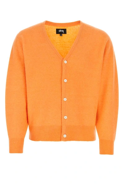 Shop Stussy Knitwear In Orange
