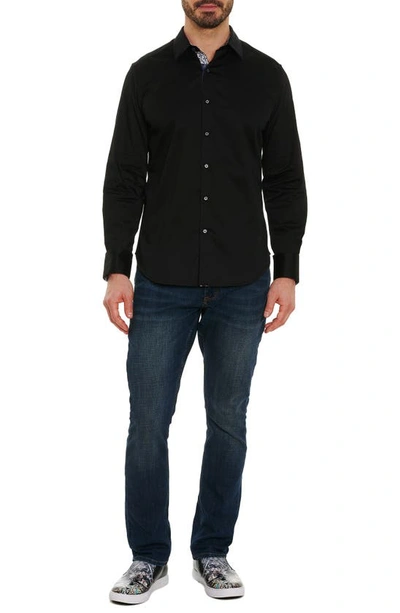 Shop Robert Graham Righteous 2 Button-up Shirt In Black