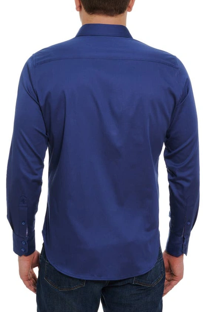 Robert Graham Righteous 2 Button-up Shirt In Navy