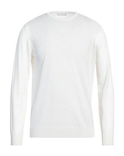 Shop Prada Man Sweater Ivory Size 36 Virgin Wool In White