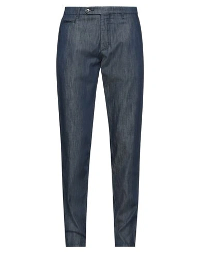 Shop Pal Zileri Man Jeans Blue Size 40 Cotton, Elastane