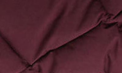 Shop Lauren Ralph Lauren Quilted Jacket In Vintage Burgundy