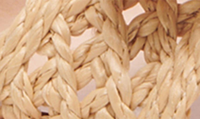 Dolce Vita Dinah Slide Sandal In Lt Natural Raffia