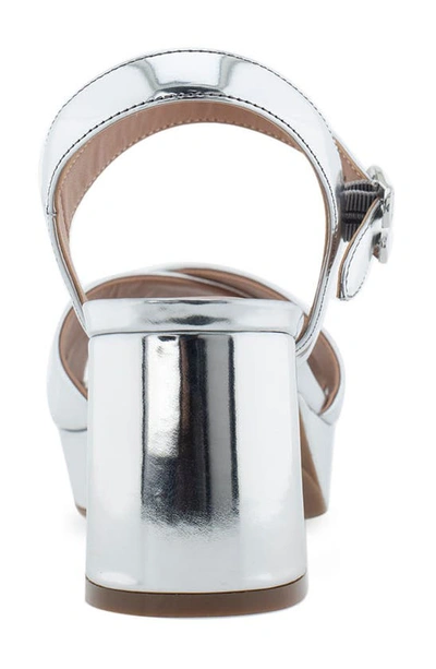 Shop Aerosoles Cosmos Sandal In Silver