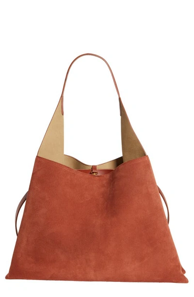Shop Ree Projects Large Clare Shoulder Bag In Cognac Exclusive