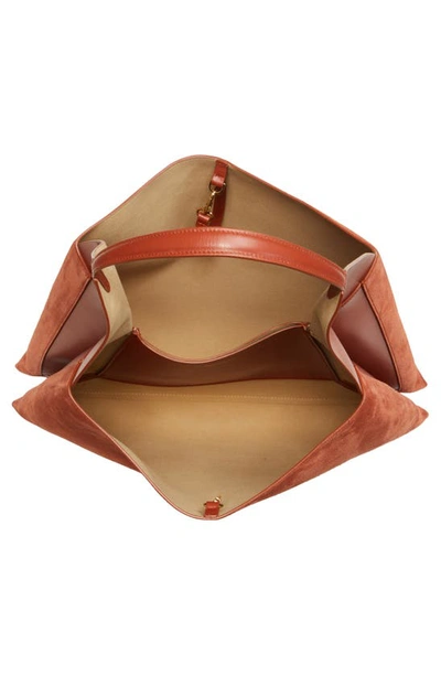 Shop Ree Projects Large Clare Shoulder Bag In Cognac Exclusive