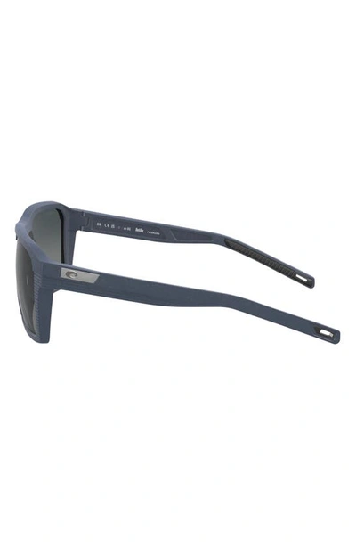 Shop Costa Del Mar Antille 58mm Gradient Polarized Square Sunglasses In Blue