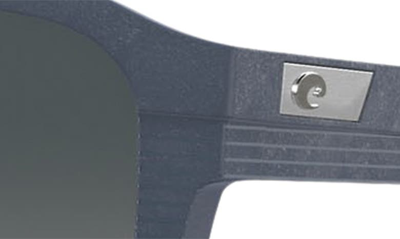 Costa Del Mar Antille 58mm Gradient Polarized Square Sunglasses In Blue