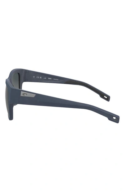 Costa Del Mar Caleta 55mm Gradient Polarized Square Sunglasses In Grey Gradient