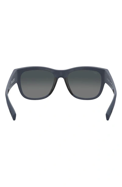 Costa Del Mar Caleta 55mm Gradient Polarized Square Sunglasses In Grey Gradient