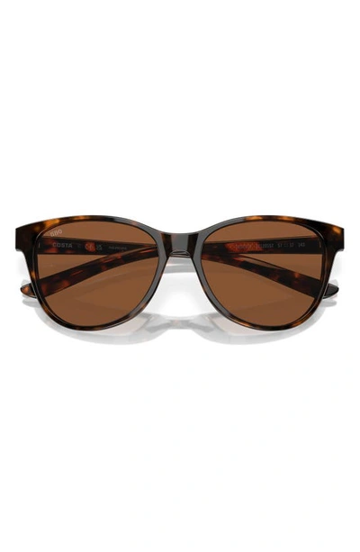 Costa Del Mar Catherine 57mm Polarized Phantos Sunglasses In Tortoise
