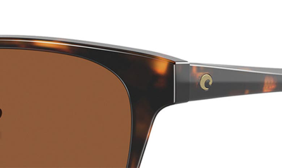 Costa Del Mar Catherine 57mm Polarized Phantos Sunglasses In Tortoise