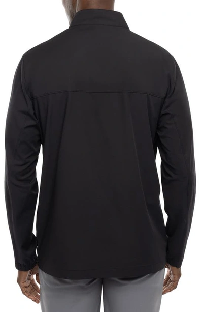 Travismathew Wanderlust Quarter Zip Pullover In Black