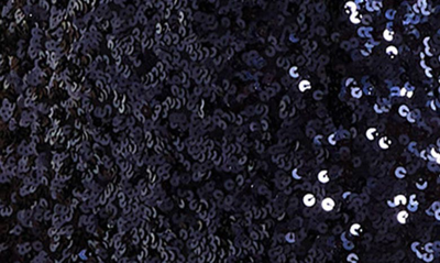 Dress The Population Bailey Velvet & Sequin Sheath Dress In Midnight Blue B