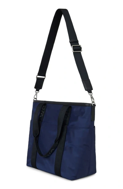 Shop We-ar4 The Anywhere Nylon Tote In Blue