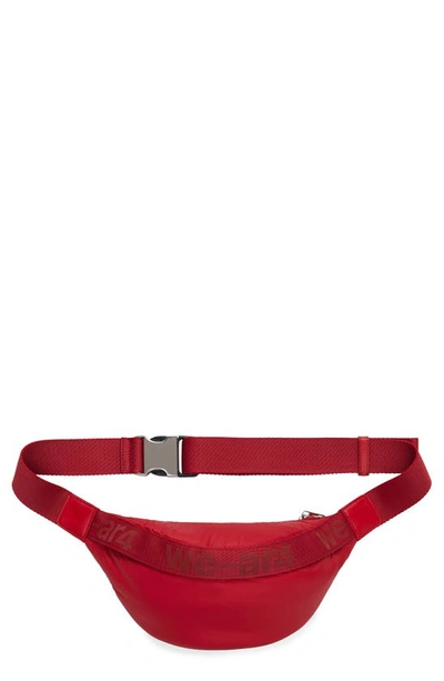 Shop We-ar4 The Anywhere Nylon Belt Bag In Red