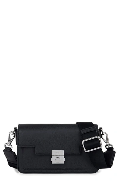 Shop We-ar4 The Retro Leather Crossbody Bag In Black