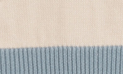 Feltman Brothers Henley Sweater & Rib Pants Set In Vintage Blue
