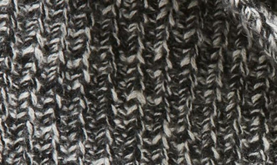 Shop Vince Marl Shaker Stitch Wool & Cashmere Scarf In Black/ Cream
