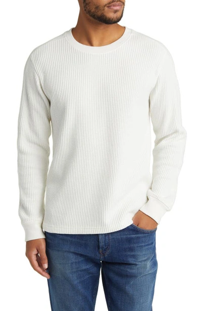 Shop Rails Wade Long Sleeve Thermal T-shirt In White