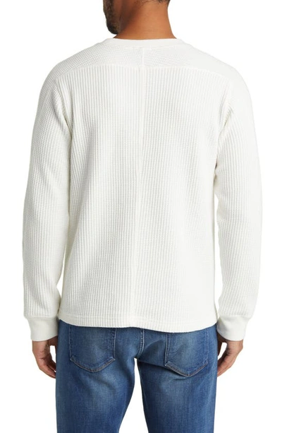 Shop Rails Wade Long Sleeve Thermal T-shirt In White