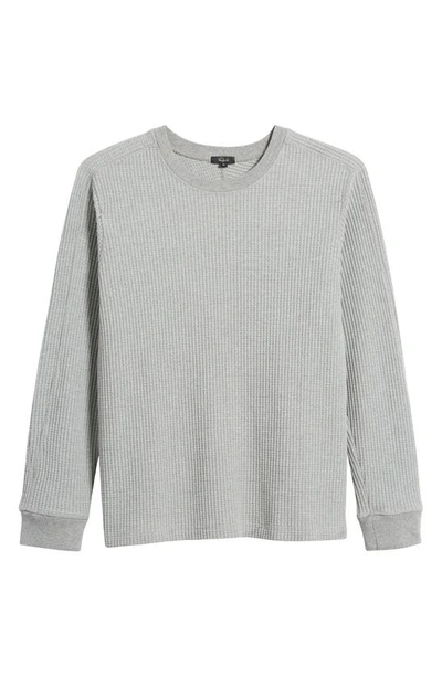 Shop Rails Wade Long Sleeve Thermal T-shirt In Heather Grey