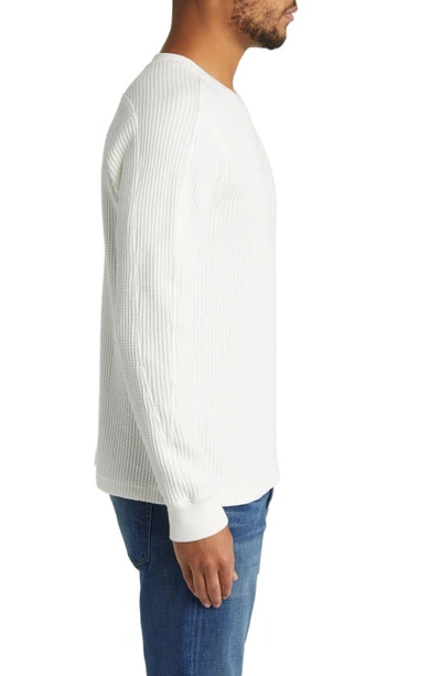 Shop Rails Wade Long Sleeve Thermal T-shirt In White